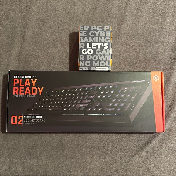 CyberPowerPC RGB Keyboard & Mouse - Picture 4 of 4